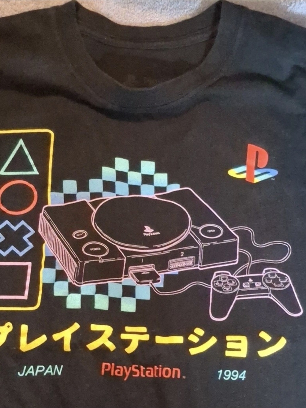 Sony Retro Console Graphic T‑Shirt in Black